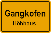 Straßenverzeichnis Gangkofen Höhhaus
