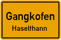 Straßenverzeichnis Gangkofen Haselthann