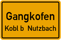 Straßenverzeichnis Gangkofen Kobl b. Nutzbach