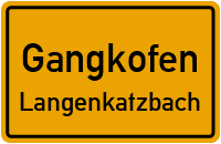 Straßenverzeichnis Gangkofen Langenkatzbach