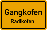 Straßen in Gangkofen Radlkofen