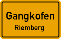 Straßen in Gangkofen Riemberg