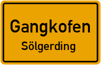 Straßen in Gangkofen Sölgerding