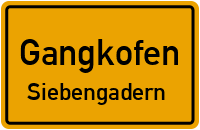 Straßen in Gangkofen Siebengadern
