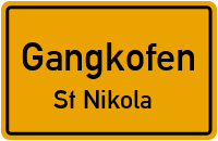 Straßen in Gangkofen St Nikola