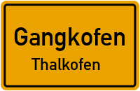 Straßenverzeichnis Gangkofen Thalkofen