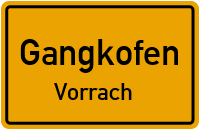 Straßenverzeichnis Gangkofen Vorrach