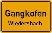 Straßen in Gangkofen Wiedersbach