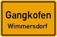 Straßen in Gangkofen Wimmersdorf