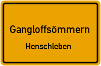 Hauptstraße in GangloffsömmernHenschleben