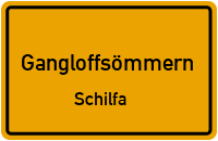 Schulstraße in GangloffsömmernSchilfa