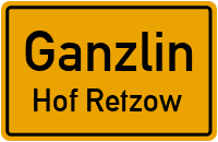 Gnevsdorfer Weg in GanzlinHof Retzow
