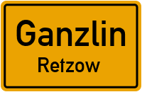 Ganzliner Straße in GanzlinRetzow