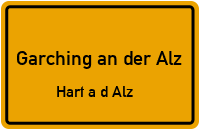 Hallstattstraße in Garching an der AlzHart a.d.Alz