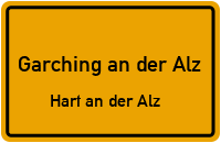 Hartmühlweg in Garching an der AlzHart an der Alz