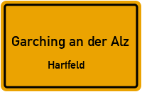 Hartmühlenstraße in Garching an der AlzHartfeld