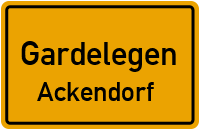 Ackendorfer Dorfstraße in GardelegenAckendorf