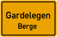 Berger Dorfstraße in GardelegenBerge