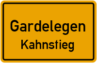 Straßenverzeichnis Gardelegen Kahnstieg