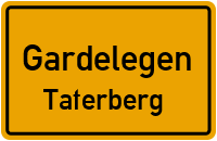 Straßenverzeichnis Gardelegen Taterberg