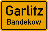 Straßen in Garlitz Bandekow