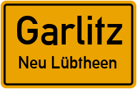 Straßen in Garlitz Neu Lübtheen