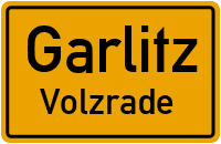 Straßen in Garlitz Volzrade
