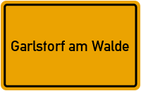 City Sign Garlstorf am Walde