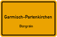 Burgfeldstraße in 82467 Garmisch-Partenkirchen (Burgrain)