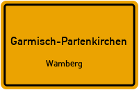 B 2 in 82467 Garmisch-Partenkirchen (Wamberg)