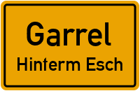 Weißdornweg in GarrelHinterm Esch
