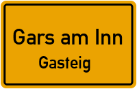 Straßenverzeichnis Gars am Inn Gasteig