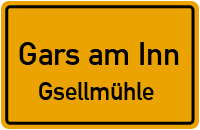 Straßenverzeichnis Gars am Inn Gsellmühle