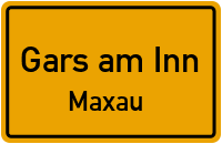 Straßenverzeichnis Gars am Inn Maxau