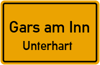 Straßenverzeichnis Gars am Inn Unterhart