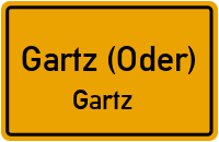 Schmalzgrubenstraße in Gartz (Oder)Gartz