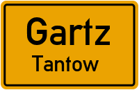 Dorfstraße in GartzTantow