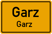 Töpferstraße in GarzGarz