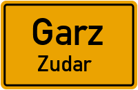 Gartenstraße in GarzZudar