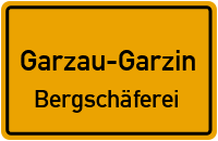 Garziner Straße in Garzau-GarzinBergschäferei