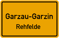 Straßen in Garzau-Garzin Rehfelde