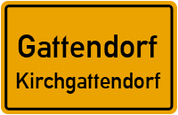 Hauptstraße in GattendorfKirchgattendorf