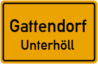 Straßenverzeichnis Gattendorf Unterhöll