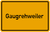 City Sign Gaugrehweiler