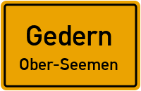 Vogelsberger Straße in 63688 Gedern (Ober-Seemen)