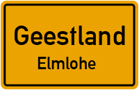 Straßenverzeichnis Geestland Elmlohe
