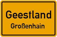 Großenhainer Str. in GeestlandGroßenhain