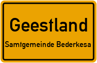 Gewerbegebiet West in 27624 Geestland (Samtgemeinde Bederkesa)