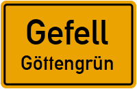 Ullersreuth-Straße in GefellGöttengrün