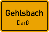 Dammerower Straße in GehlsbachDarß